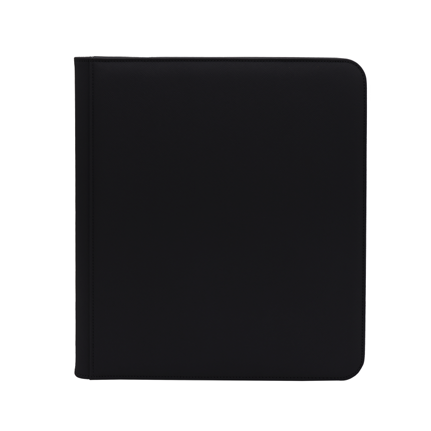 Image of Black Dex Zippered 12 Pocket Binder