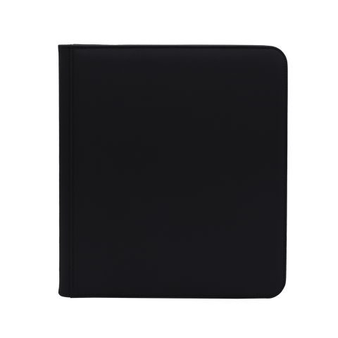 Black Dex Zippered 12 Pocket Binder