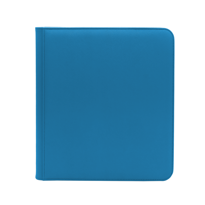 Image of Blue Dex Zippered 12 Pocket Binder