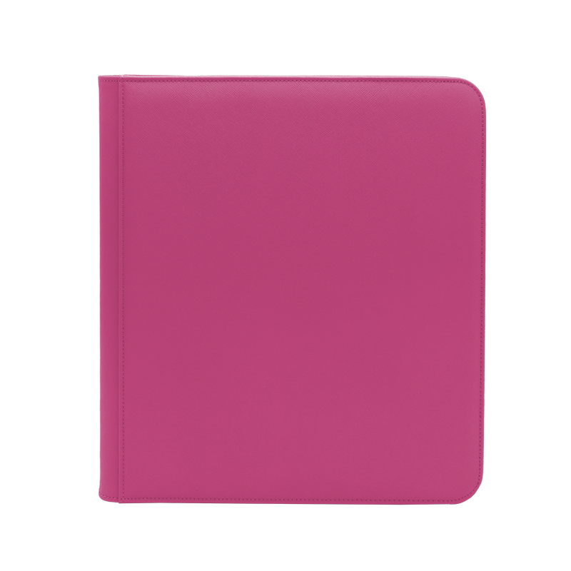 Pink Dex Zippered 12 Pocket Binder