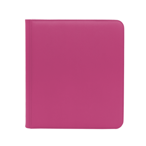 Pink Dex Zippered 12 Pocket Binder