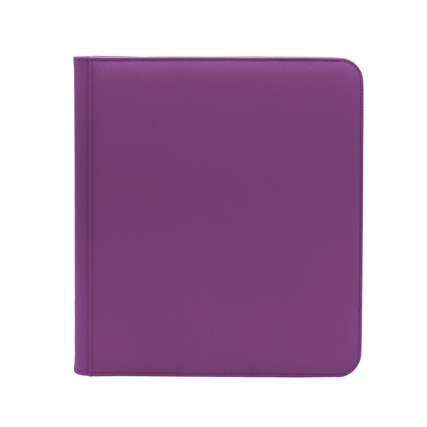 Image of Purple Dex Zippered 12 Pocket Binder