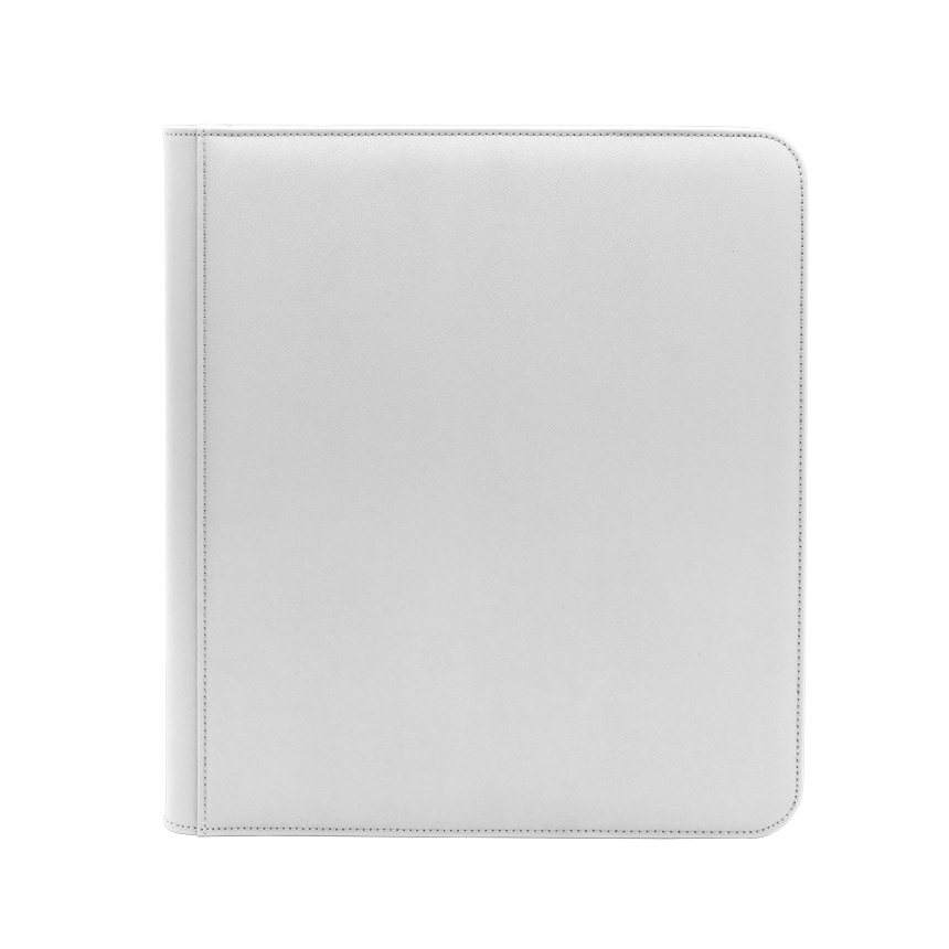 Image of White Dex Zippered 12 Pocket Binder