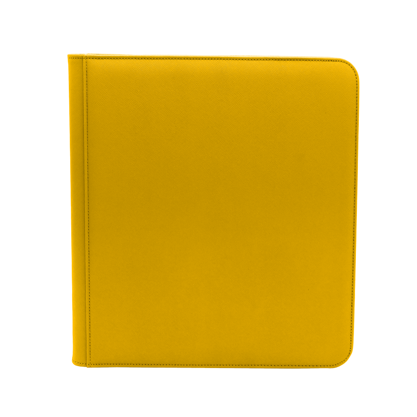Image of Yellow Dex Zippered 12 Pocket Binder
