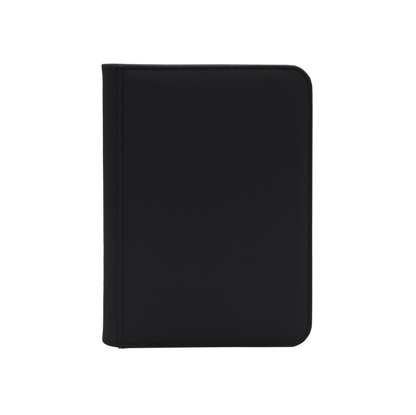Image of Black Dex Zippered 4 Pocket Binder