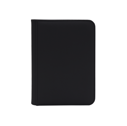 Black Dex Zippered 4 Pocket Binder