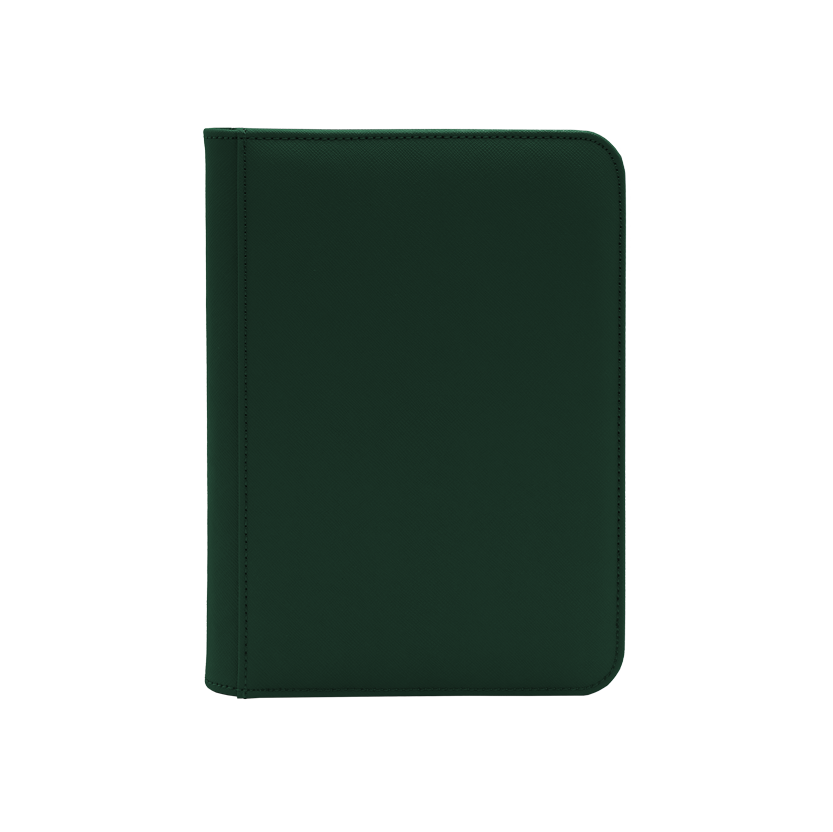 Image of Green Dex Zippered 4 Pocket Binder