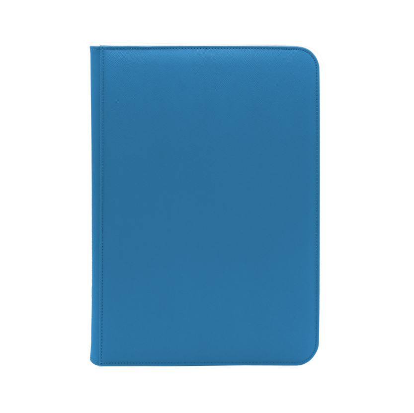 Image of Blue Dex Zippered 9 Pocket Binder