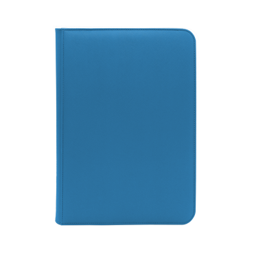 Blue Dex Zippered 9 Pocket Binder