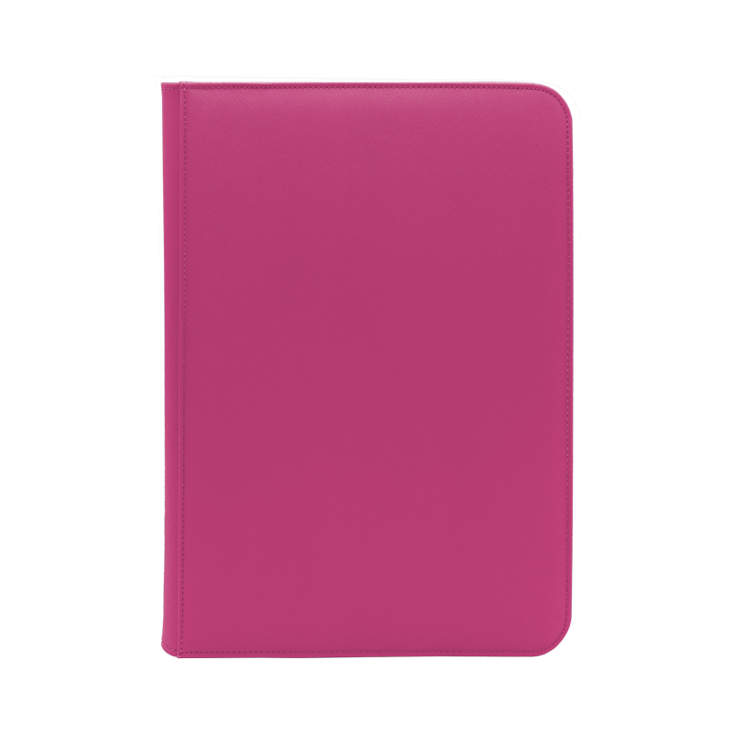 Image of Pink Dex Zippered 9 Pocket Binder
