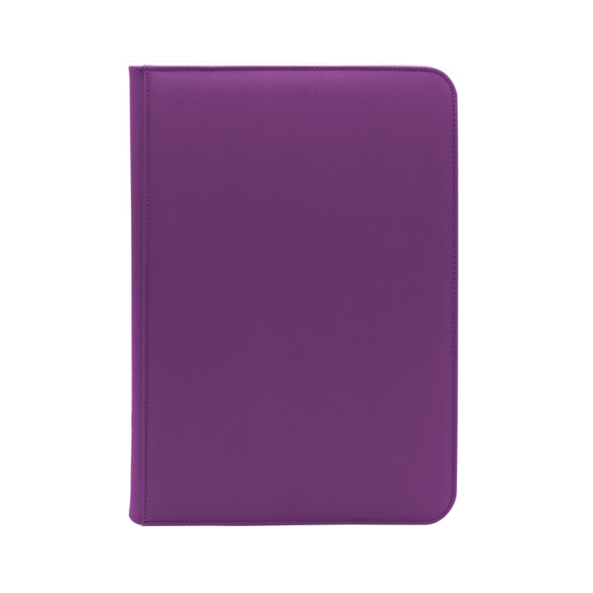 Image of Purple Dex Zippered 9 Pocket Binder