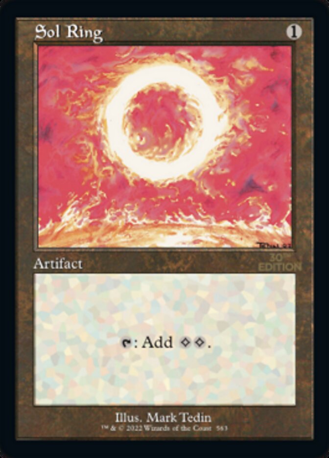 Image of Sol Ring (Retro) (563) [30th Anniversary Edition]