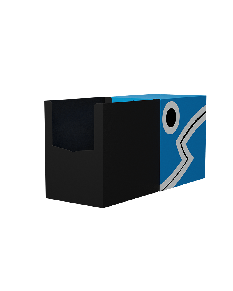 Image of Double Shell Deckbox - Dragon Shield (Blue)