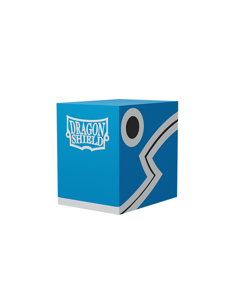 Image of Double Shell Deckbox - Dragon Shield (Blue)