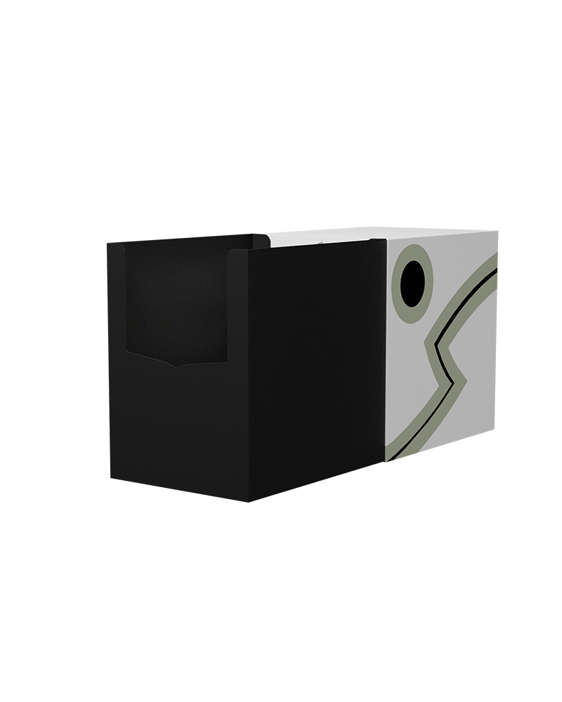Image of Double Shell Deckbox - Dragon Shield (White)