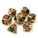 Dark Arts Bloodbath 7pc RPG Set - Die Hard Metal Dice