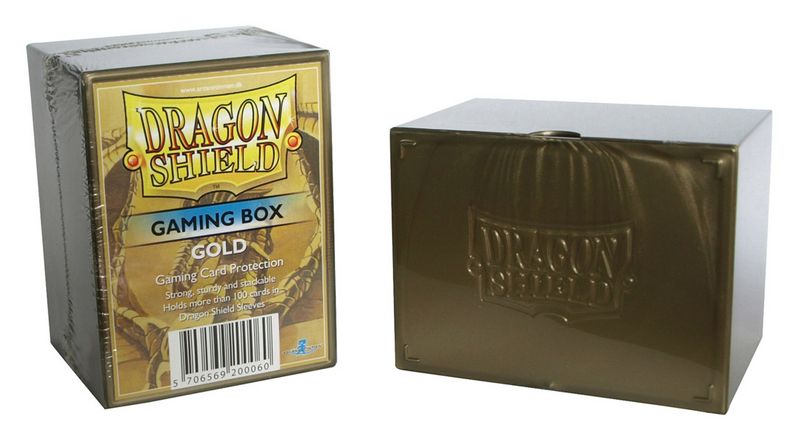 Image of Gold Strongbox - Dragon Shield