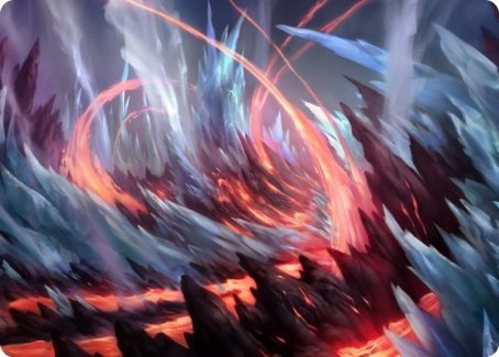 Image of Frostboil Snarl Art Card [Strixhaven: School of Mages Art Series]