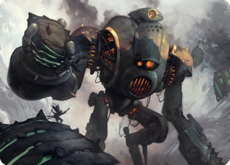 Image of Rust Goliath Art Card [The Brothers' War Art Series]