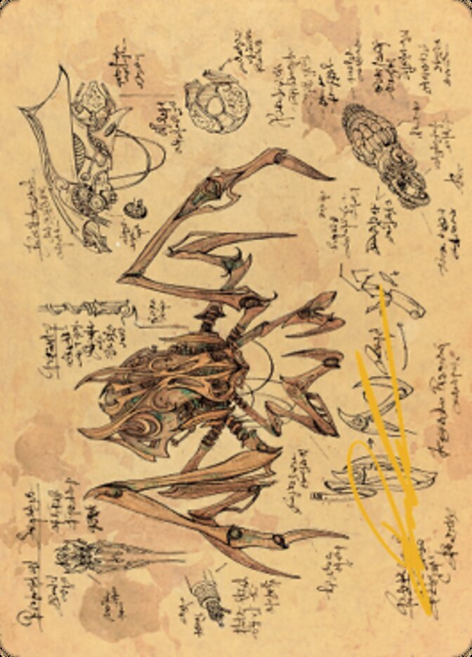 Image of Scrap Trawler Art Card (Gold-Stamped Signature) [The Brothers' War Art Series]