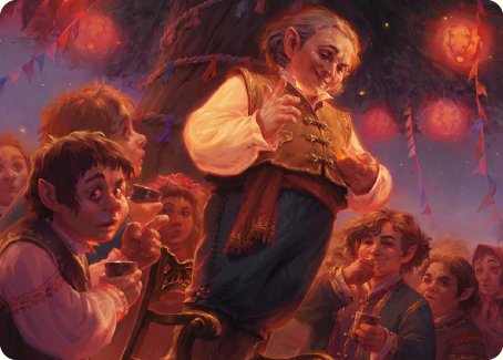 Image of Bilbo, Retired Burglar Art Card [The Lord of the Rings: Tales of Middle-earth Art Series]