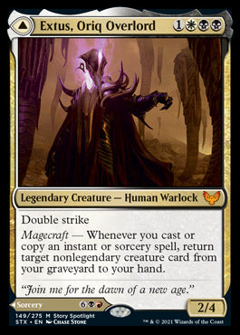 Image of Extus, Oriq Overlord // Awaken the Blood Avatar [Strixhaven: School of Mages]