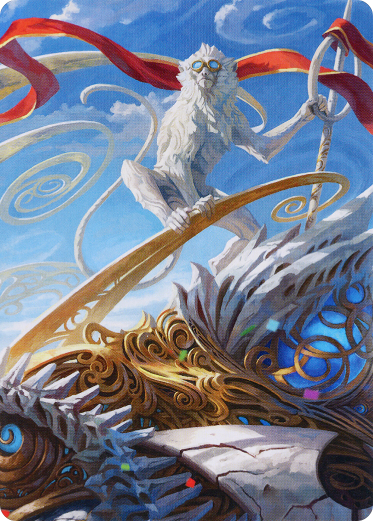 Image of Ragavan, Nimble Pilferer Art Card [March of the Machine Art Series]