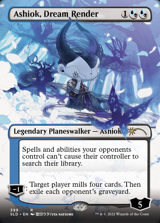 Image of Ashiok, Dream Render (Borderless) [Secret Lair Drop Series]