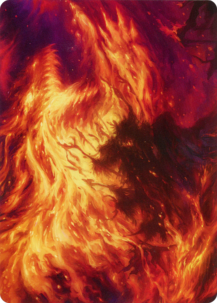 Image of Stoke the Flames Art Card [March of the Machine Art Series]