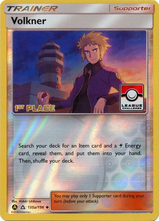 Image of Volkner (135a/156) (League Challenge 1st Place) [Sun & Moon: Ultra Prism]