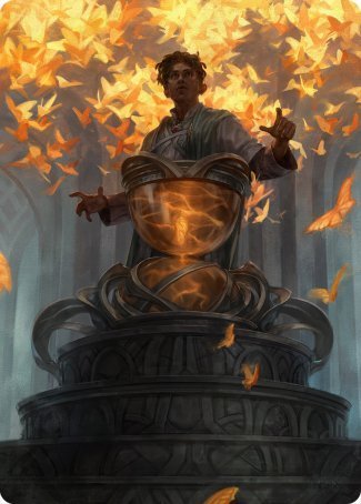 Image of Introduction to Prophecy Art Card [Strixhaven: School of Mages Art Series]