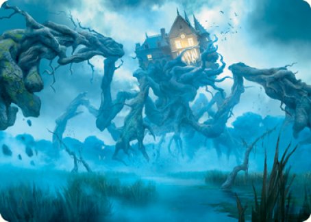 Image of Creeping Inn Art Card [Innistrad: Midnight Hunt Art Series]