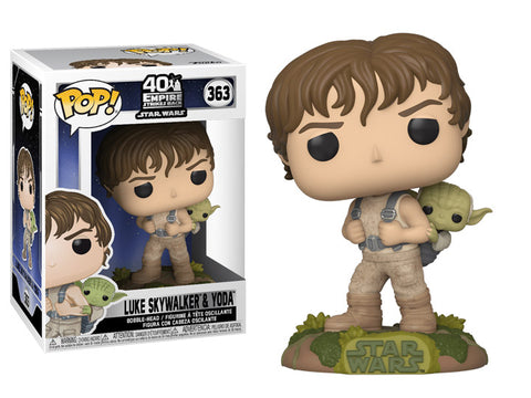 Funko Pop! Luke Skywalker & Yoda Star Wars #363