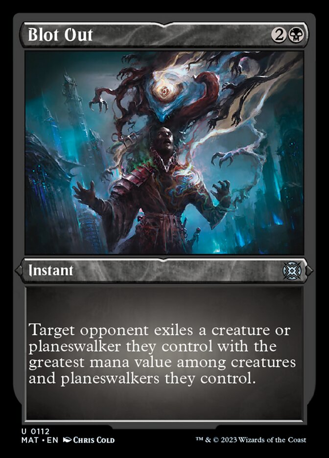 Image of Blot Out (Foil Etched) [March of the Machine: The Aftermath]