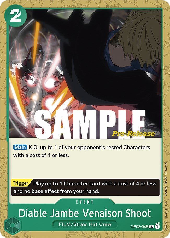 Image of Diable Jambe Venaison Shoot [Paramount War Pre-Release Cards]