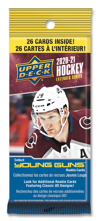Image of Upper Deck 2020-21 Hockey Extended Series Fat Pack
