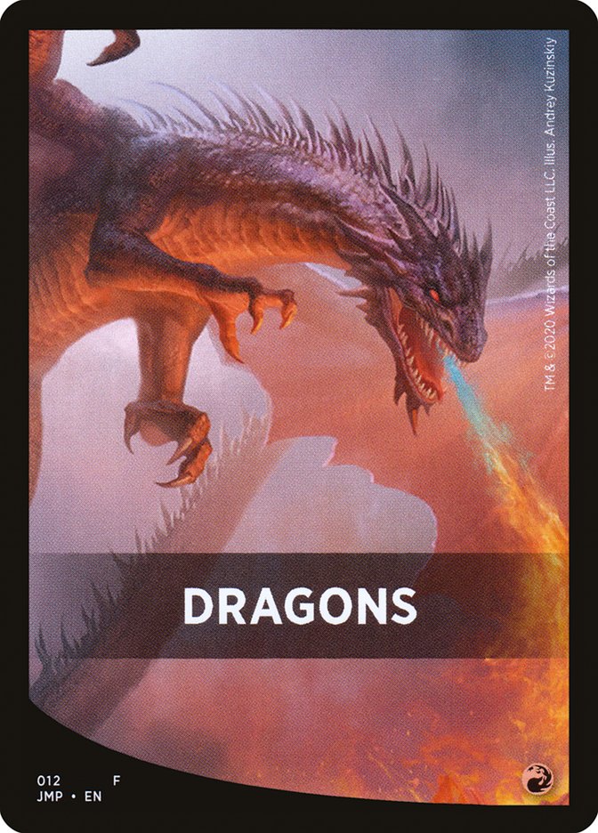 Image of Dragons Theme Card [Jumpstart Front Cards]