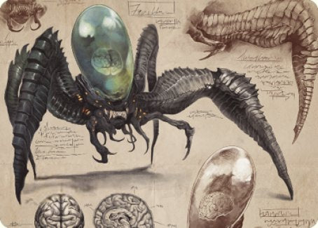 Image of Psychosis Crawler Art Card [The Brothers' War Art Series]