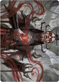 Image of Malakir Blood-Priest Art Card [Zendikar Rising Art Series]