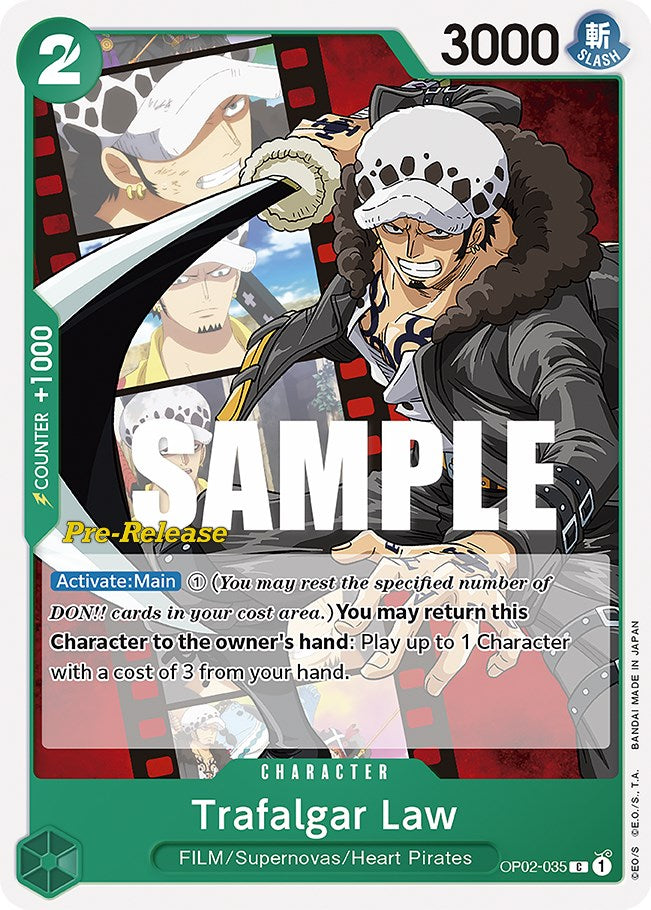 Image of Trafalgar Law [Paramount War Pre-Release Cards]