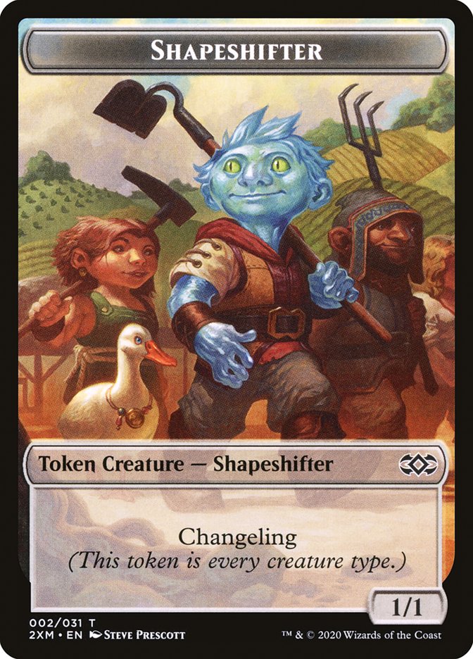 Image of Shapeshifter Token [Double Masters Tokens]