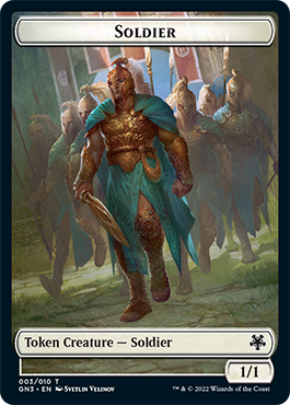 Image of Soldier // Drake Double-Sided Token [Game Night: Free-for-All Tokens]