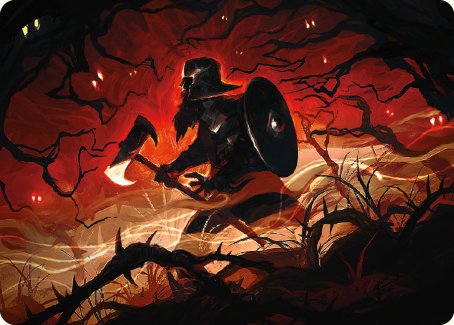 Image of Gimli, Counter of Kills Art Card (44/81) [The Lord of the Rings: Tales of Middle-earth Art Series]