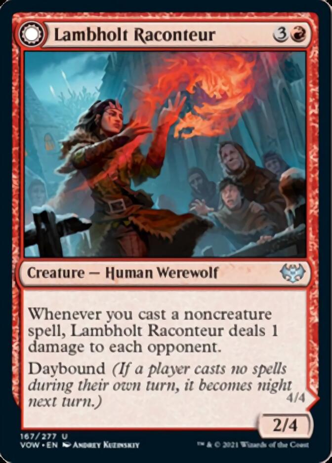 Image of Lambholt Raconteur // Lambholt Ravager [Innistrad: Crimson Vow]