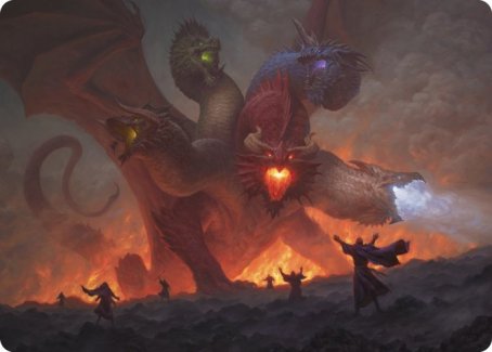 Image of Tiamat Art Card [Dungeons & Dragons: Adventures in the Forgotten Realms Art Series]