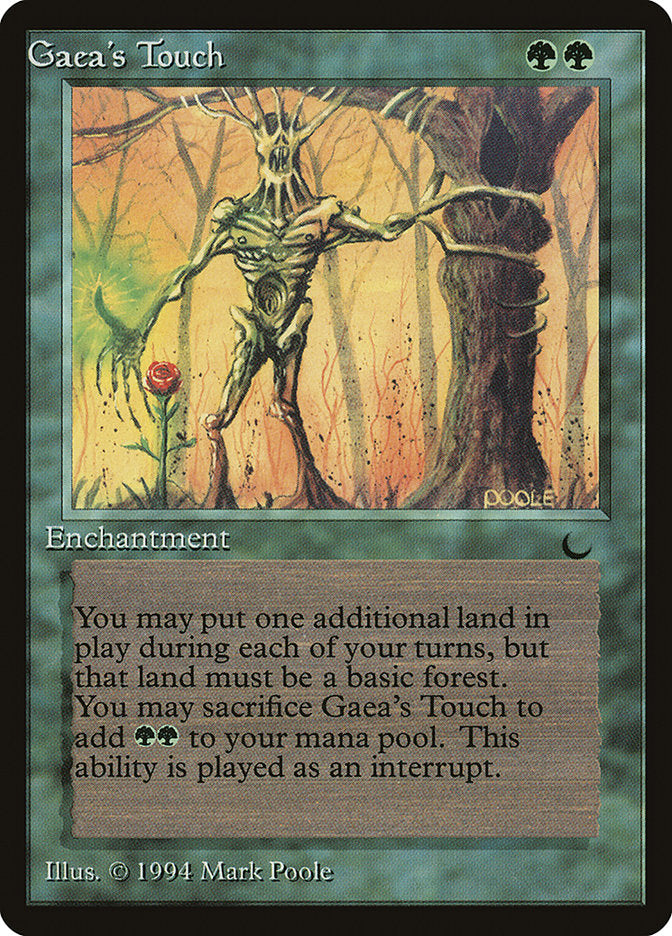 Image of Gaea's Touch (Misprinted) [The Dark]