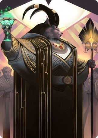 Image of Jetmir, Nexus of Revels 2 Art Card [Streets of New Capenna Art Series]