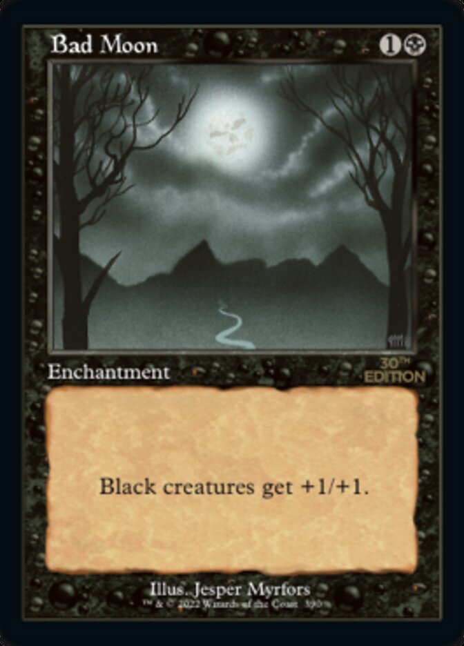 Image of Bad Moon (Retro) [30th Anniversary Edition]