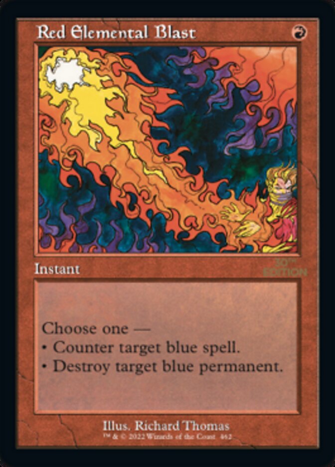 Image of Red Elemental Blast (Retro) [30th Anniversary Edition]