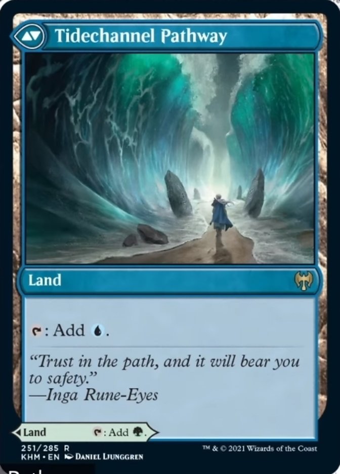 Image of Barkchannel Pathway // Tidechannel Pathway [Kaldheim]